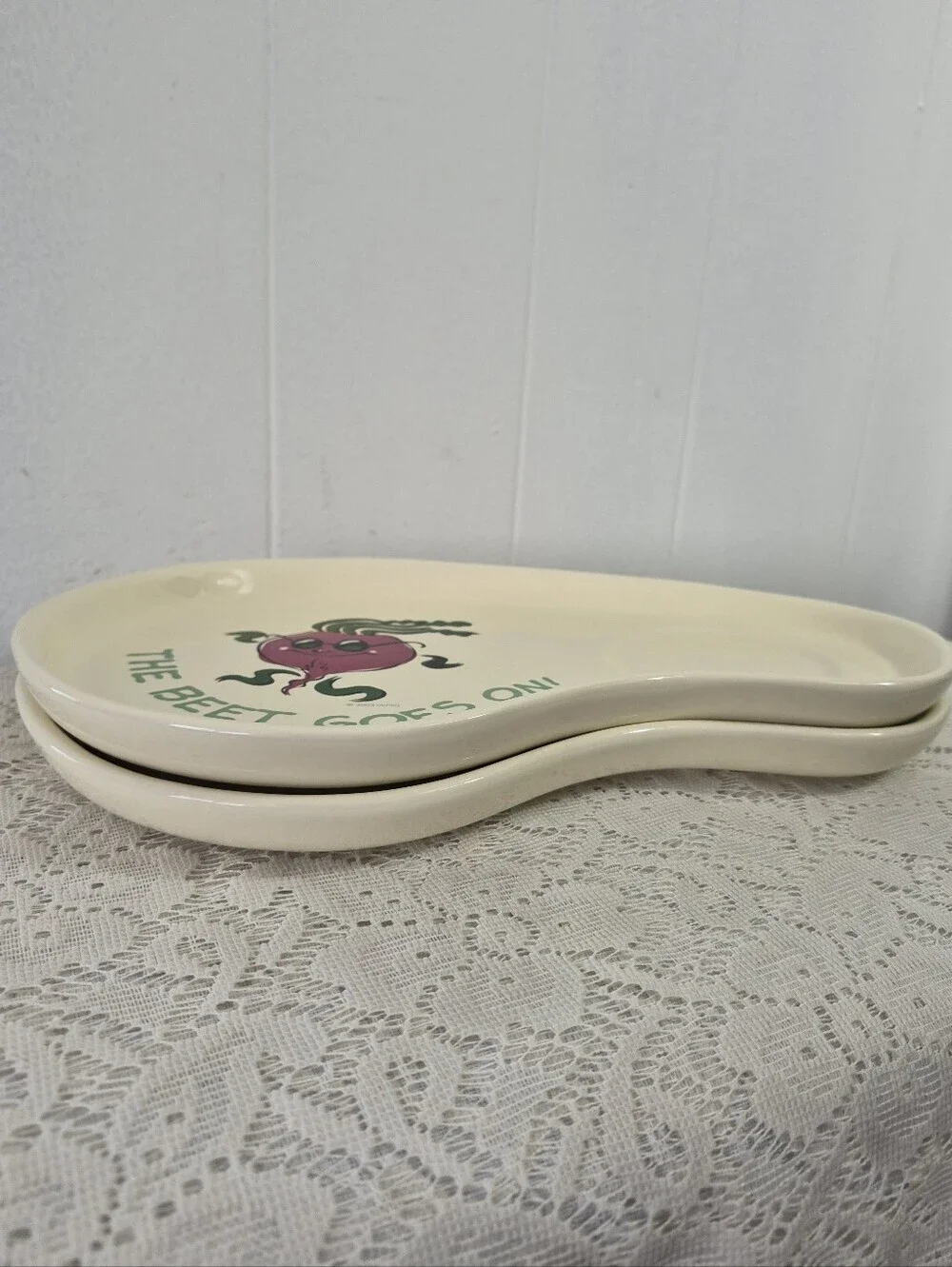 Vintage Veggie Plates